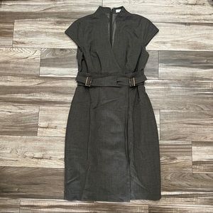 Calvin Klein Women’s Size 4 Sheath Dress Brown